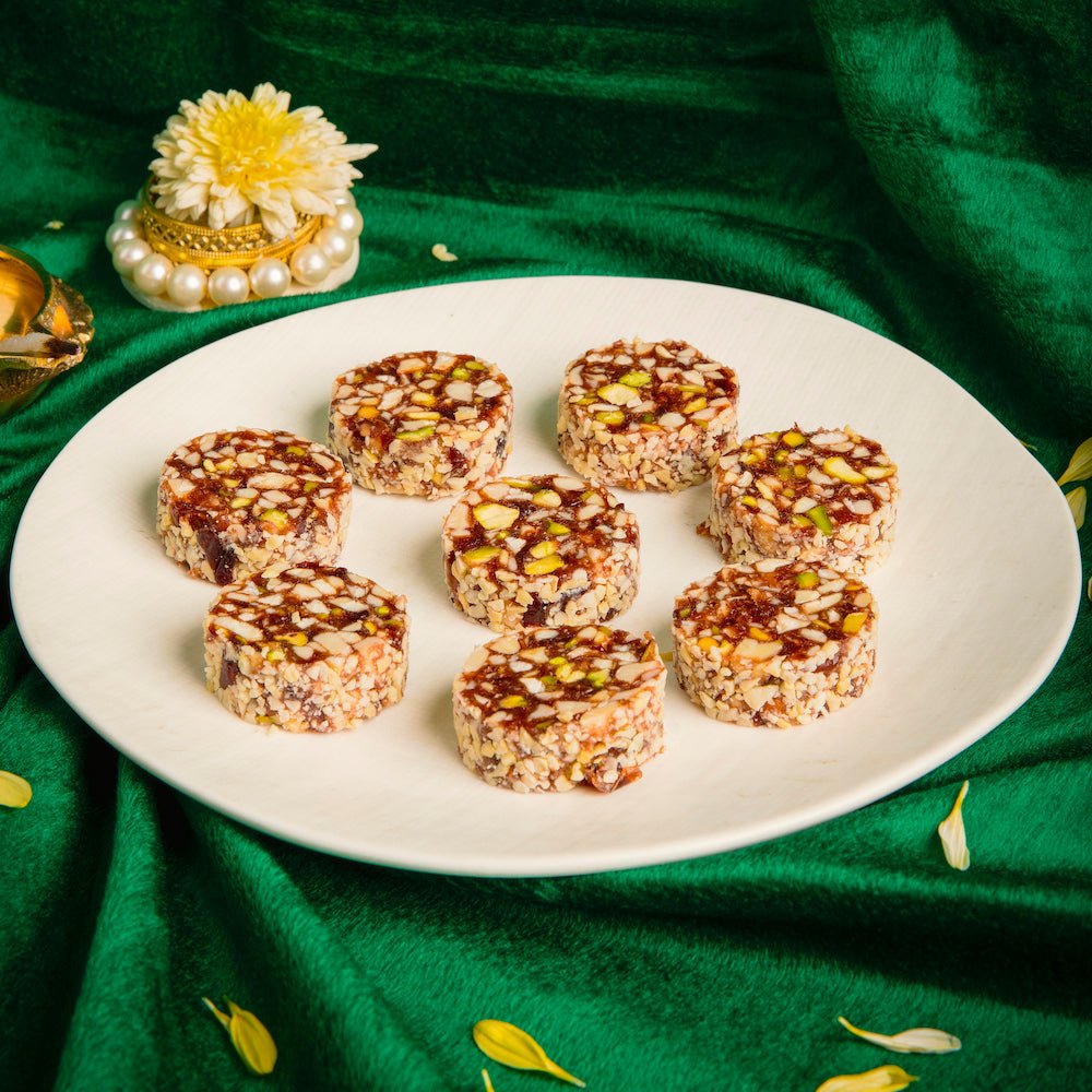 Shree Mithai Cranblue Dry Fruit Roll | Swadesiicart