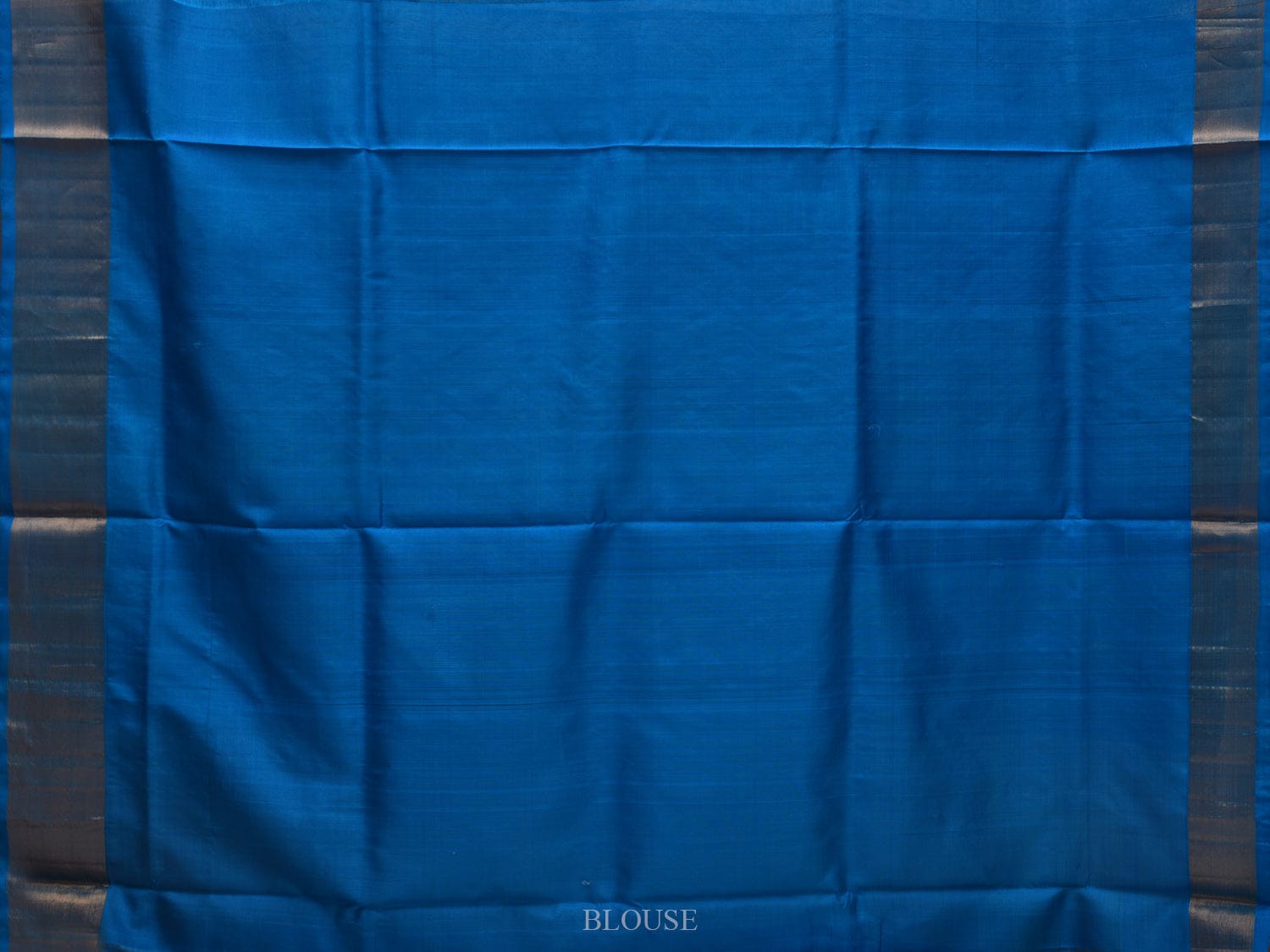 Cream and Blue Uppada Silk Handloom Saree with All Over Design - Global Threads | Swadesiicart