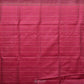 Cream and Pink Uppada Silk Handloom Saree with Checks and Contrast Pallu Design - Global Threads | Swadesiicart