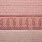 Cream and Red Cut Work Sico Cotton Saree with All Over and Border Design - Global Threads | Swadesiicart