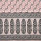 Cream Cut Work Sico Cotton Saree with All Over Diagonal and Border Design - Global Threads | Swadesiicart