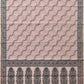 Cream Cut Work Sico Cotton Saree with All Over Diagonal and Border Design - Global Threads | Swadesiicart