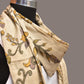 Cream Kalamkari Hand Painted Cotton Handloom Stole with Floral and Birds Design - Global Threads | Swadesiicart