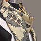 Cream Kalamkari Hand Painted Kota Silk Dupatta with Floral and Birds Design - Global Threads | Swadesiicart