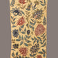 Cream Kalamkari Hand Painted Sico Stole with Floral Design - Global Threads | Swadesiicart