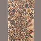 Cream Kalamkari Hand Painted Sico Stole with Tree of Life Design - Global Threads | Swadesiicart