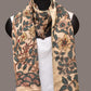 Cream Kalamkari Hand Painted Sico Stole with Tree of Life Design - Global Threads | Swadesiicart