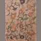 Cream Kalamkari Hand Painted Woolen Handloom Stole with Floral Design - Global Threads | Swadesiicart