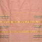 Cream Khadi Cotton Handloom Saree with Jamdani Buta and Temple Border Design - Global Threads | Swadesiicart