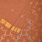 Cream Uppada Cotton Handloom Saree with Grill Pallu Design - Global Threads | Swadesiicart
