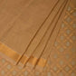 Cream Uppada Cotton Handloom Saree with Jamdani Pallu Design - Global Threads | Swadesiicart