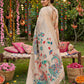 Anaita Cream Linen Cotton Woven Saree With Blouse