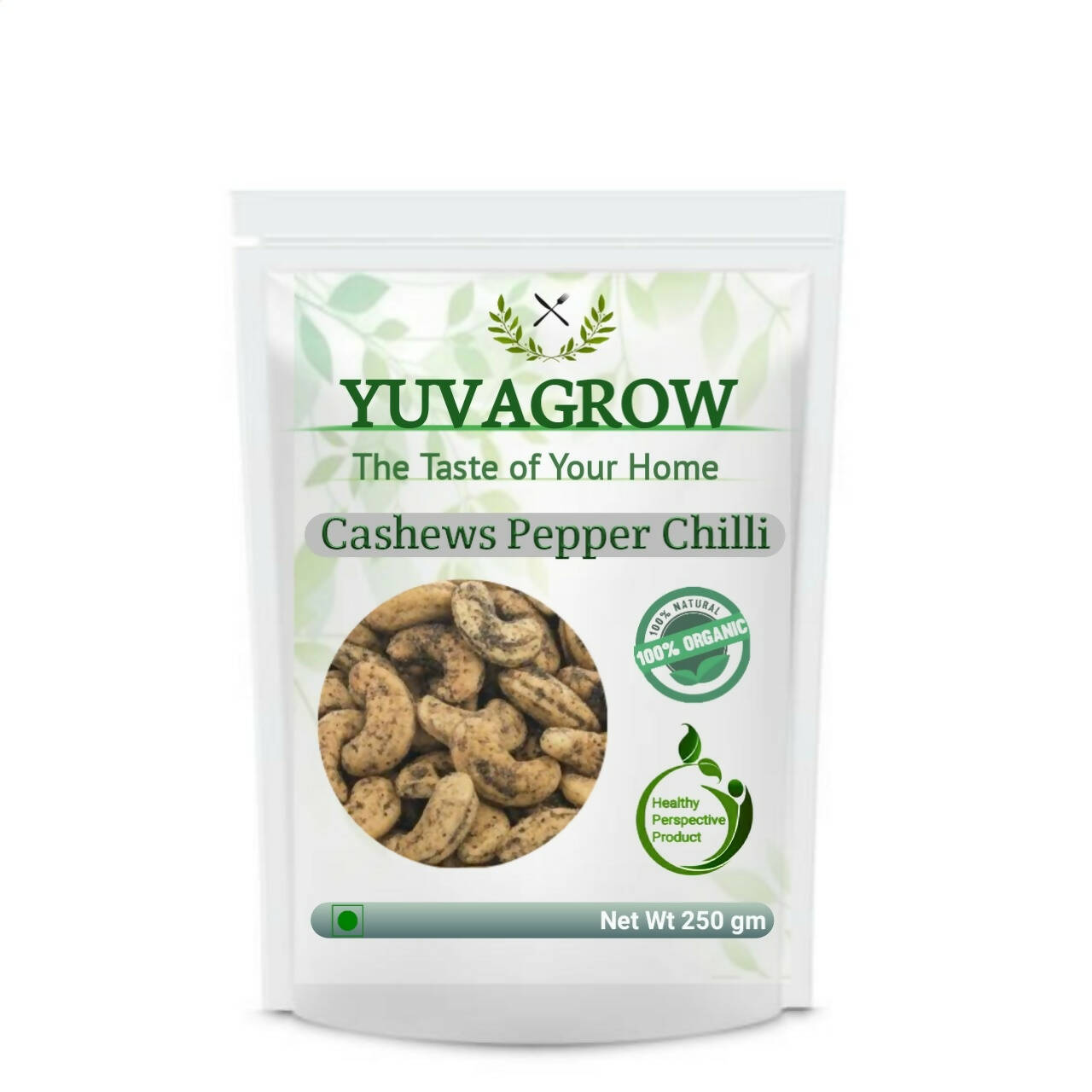 Yuvagrow Cashews Pepper Chilli - YUVAGROW