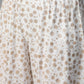 Anubhutee Teal Blue & Off-White Foil Print Kurta with Palazzos | Swadesiicart