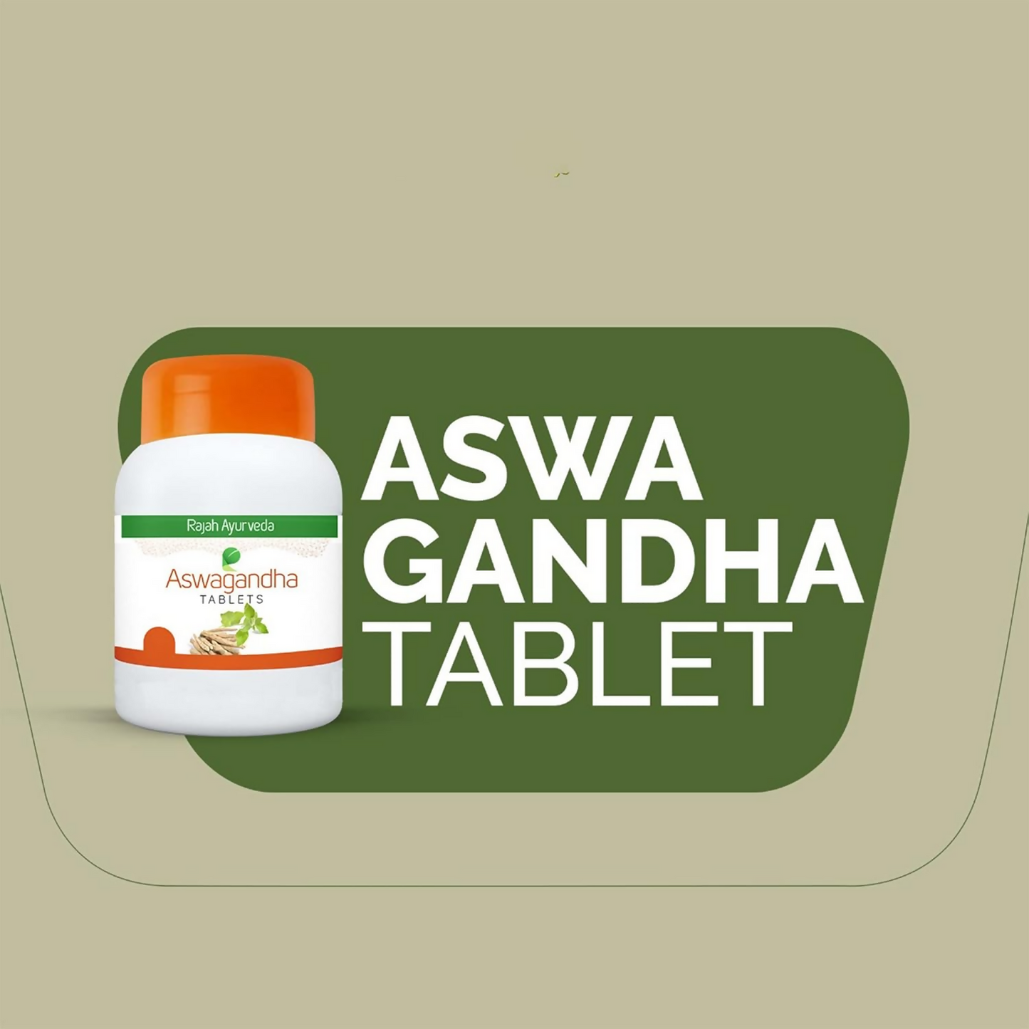 Rajah Ayurveda Ashwagandha Tablets | Swadesiicart