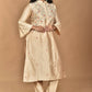 Morchari Women And Hand Embroidery Co-Ord Set-Beige - Swadesiicart