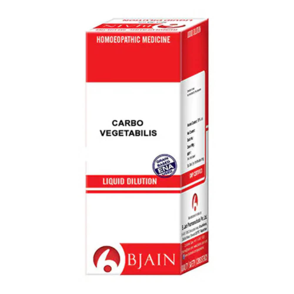 Bjain Homeopathy Carbo Vegetabilis Dilution - Swadesiicart