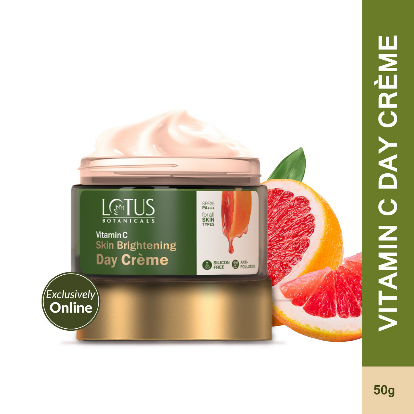 Lotus Botanicals Skin Brightening Day Cream | Swadesiicart