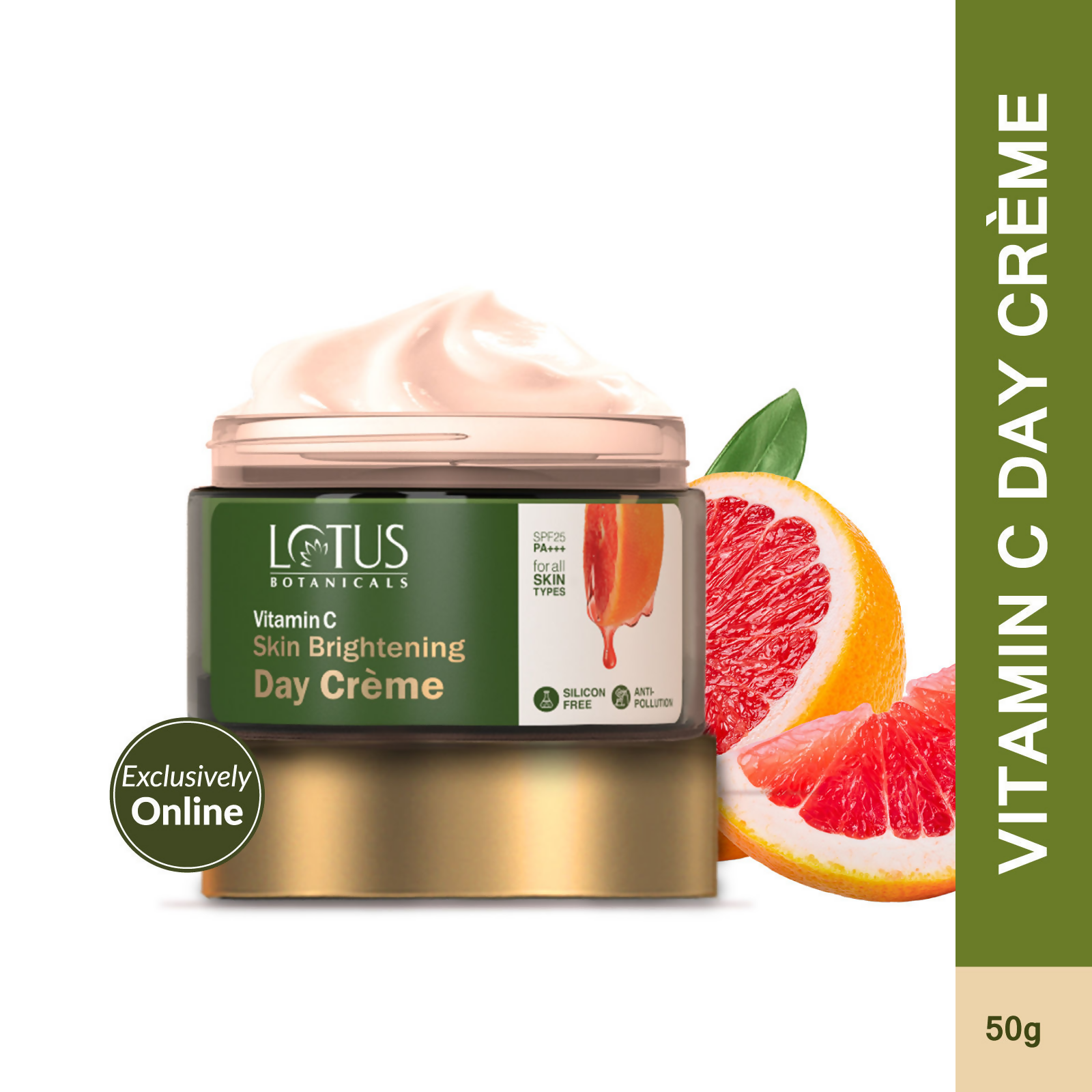 Lotus Botanicals Skin Brightening Day Cream | Swadesiicart