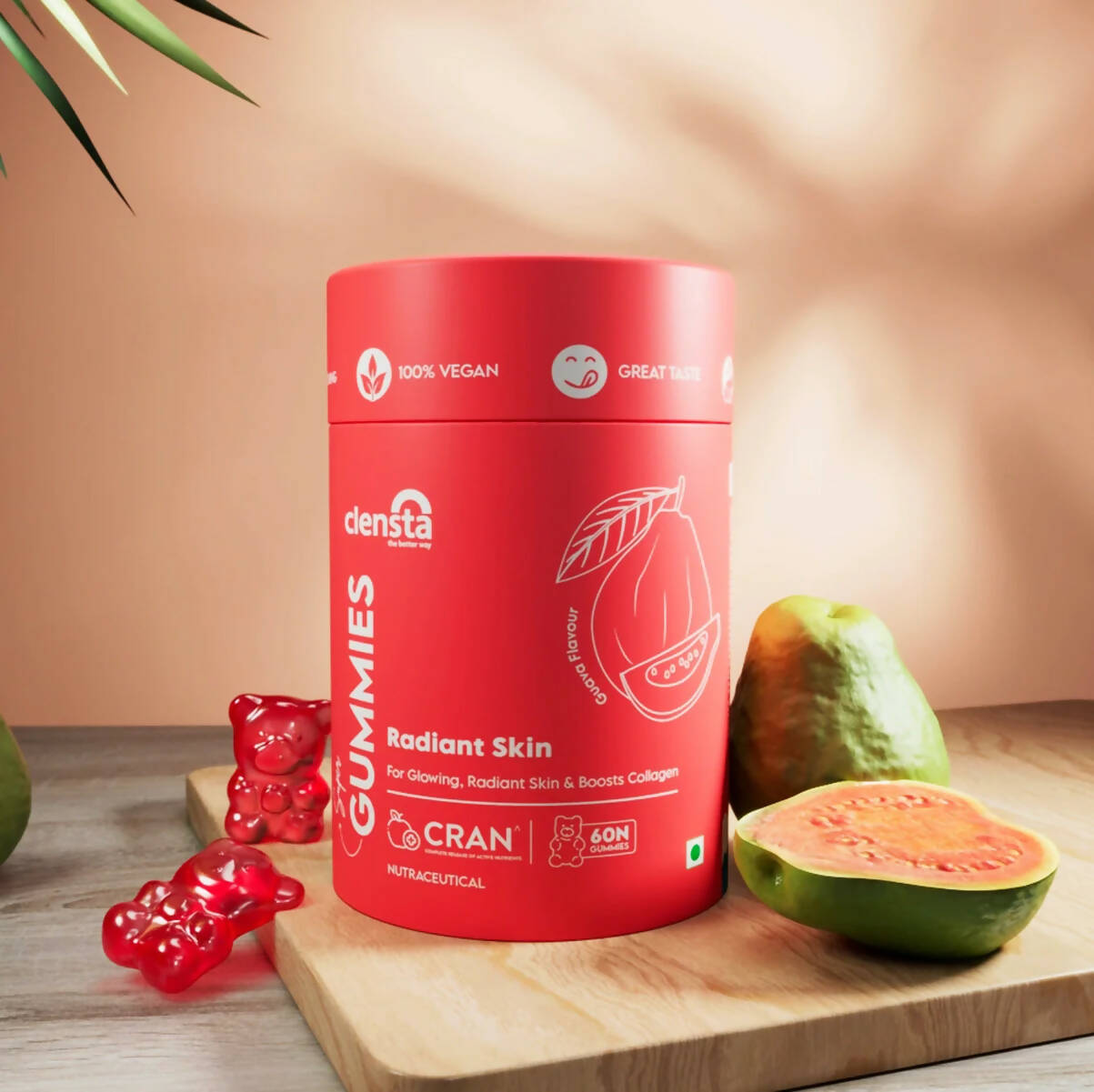 Clensta Radiant Skin Super Gummies - Swadesiicart