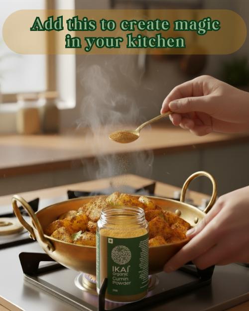 IKAI Organic Cumin Powder (Jeera Powder)