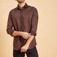 Brunette Pattern Designer Men's Shirt by Hilo Design