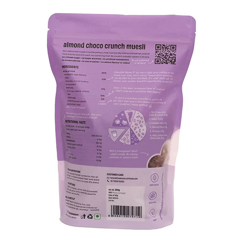 The Whole Truth Almond Choco Crunch Muesli - Swadesiicart