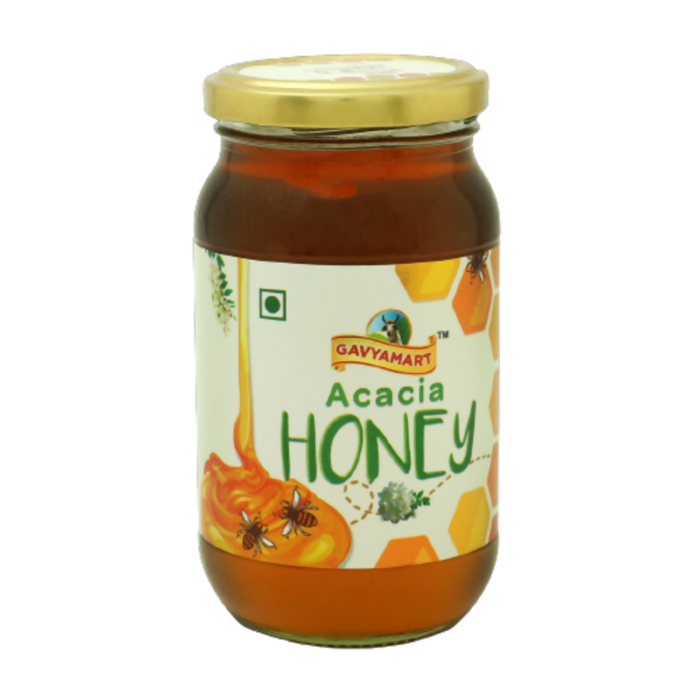 Gavyamart Acacia Honey Raw and Unprocessed - GAVYAMART PANCHGVYA UTPAD PRIVATE LIMITED