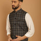 Even Apparels Pure Wool Nehru Jacket - Grey | Swadesiicart