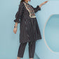 Joban Fashion Blue Printed Co Ord Set - Swadesiicart