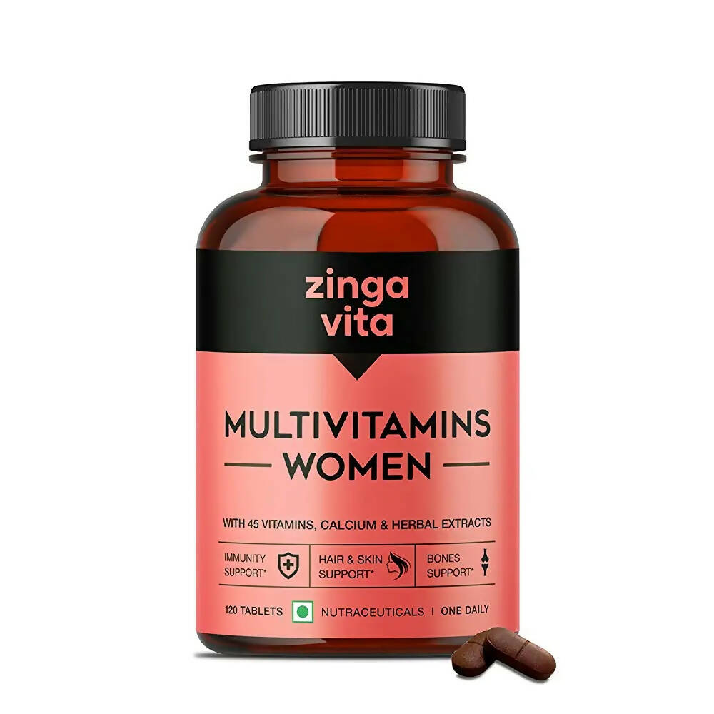 Zingavita Multivitamins Tablets for Women | Swadesiicart
