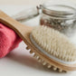 Careberry Dual-Action Bamboo Body Brush
