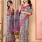 Partywear Designer Pink Kota Doriya Fancy Saree - Dyuti | Swadesiicart
