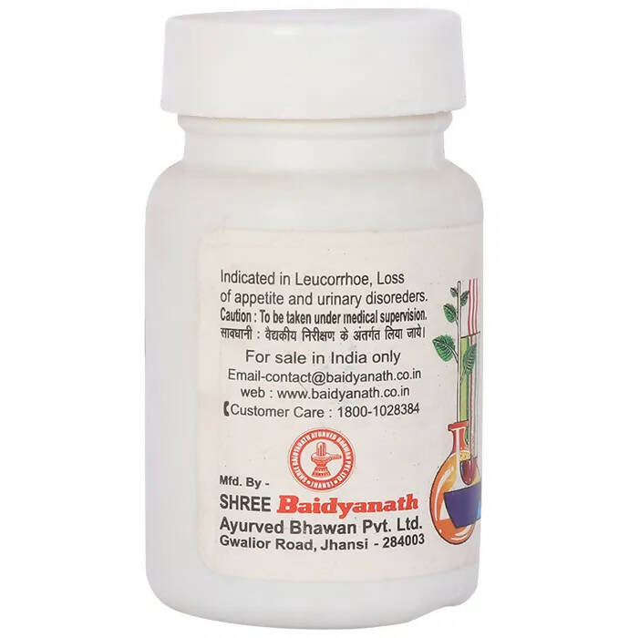 Baidyanath Jhansi Pradarantak Ras Tablets | Swadesiicart