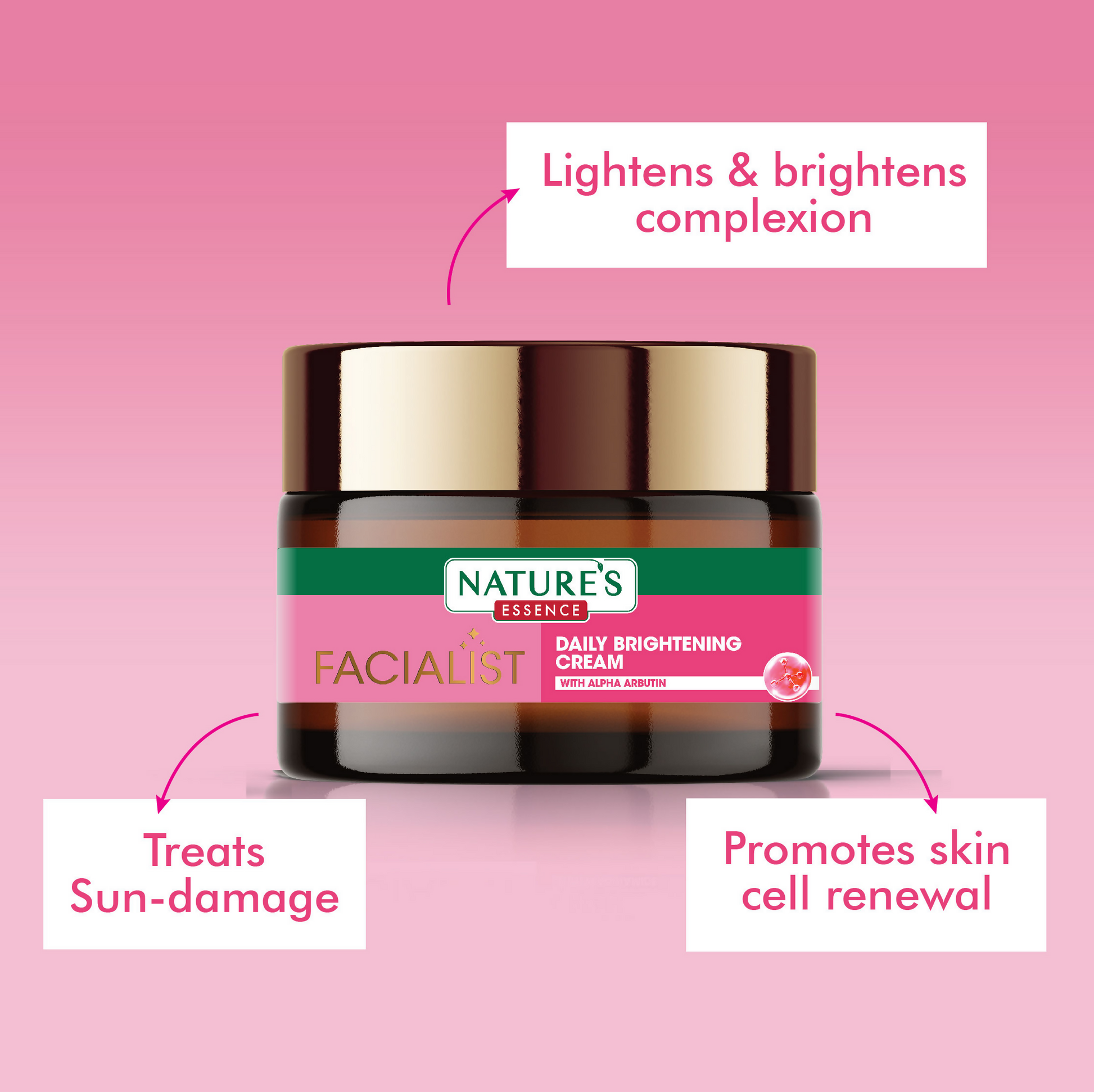 Nature's Essence Facialist Daily Brightening Cream - Swadesiicart
