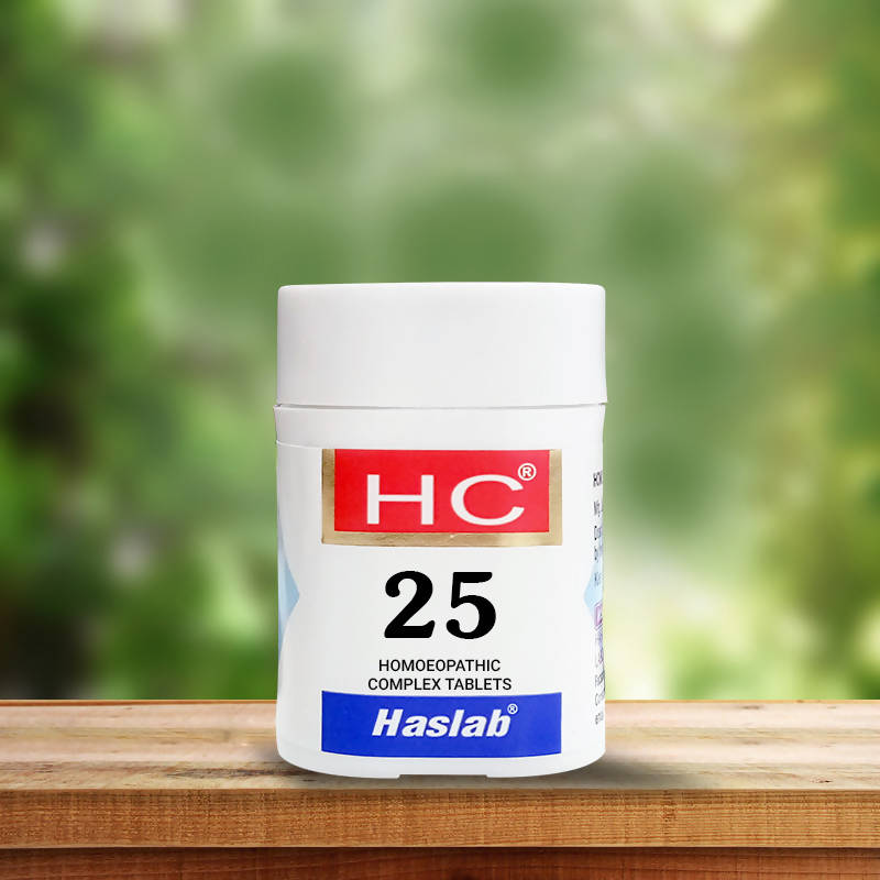 Haslab Homeopathy HC 25 Santalum Complex Tablet | Swadesiicart