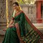 Anaita D Green Silk Woven Saree With Blouse