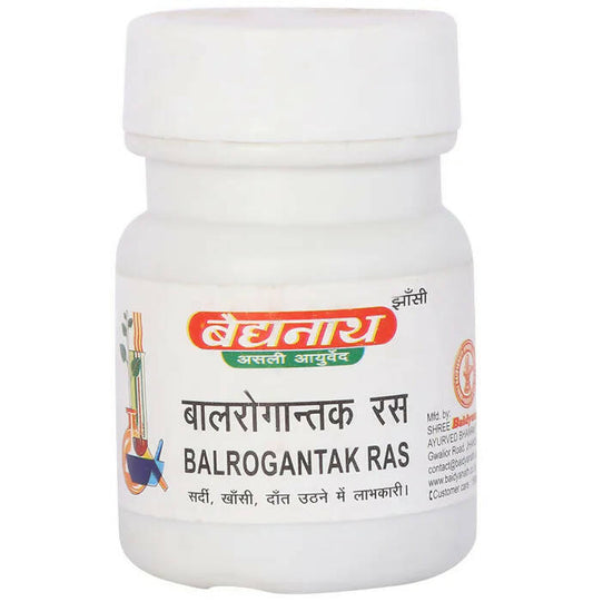 Baidyanath Jhansi Balrogantak Ras Tablets - Ayurvedant Pvt. Ltd.