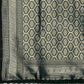 Mitera Ethnic Motifs Woven Design Zari Silk Blend Banarasi Saree | Swadesiicart