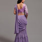 Kalini Embellished Pure Georgette Ready to Wear Saree | Swadesiicart