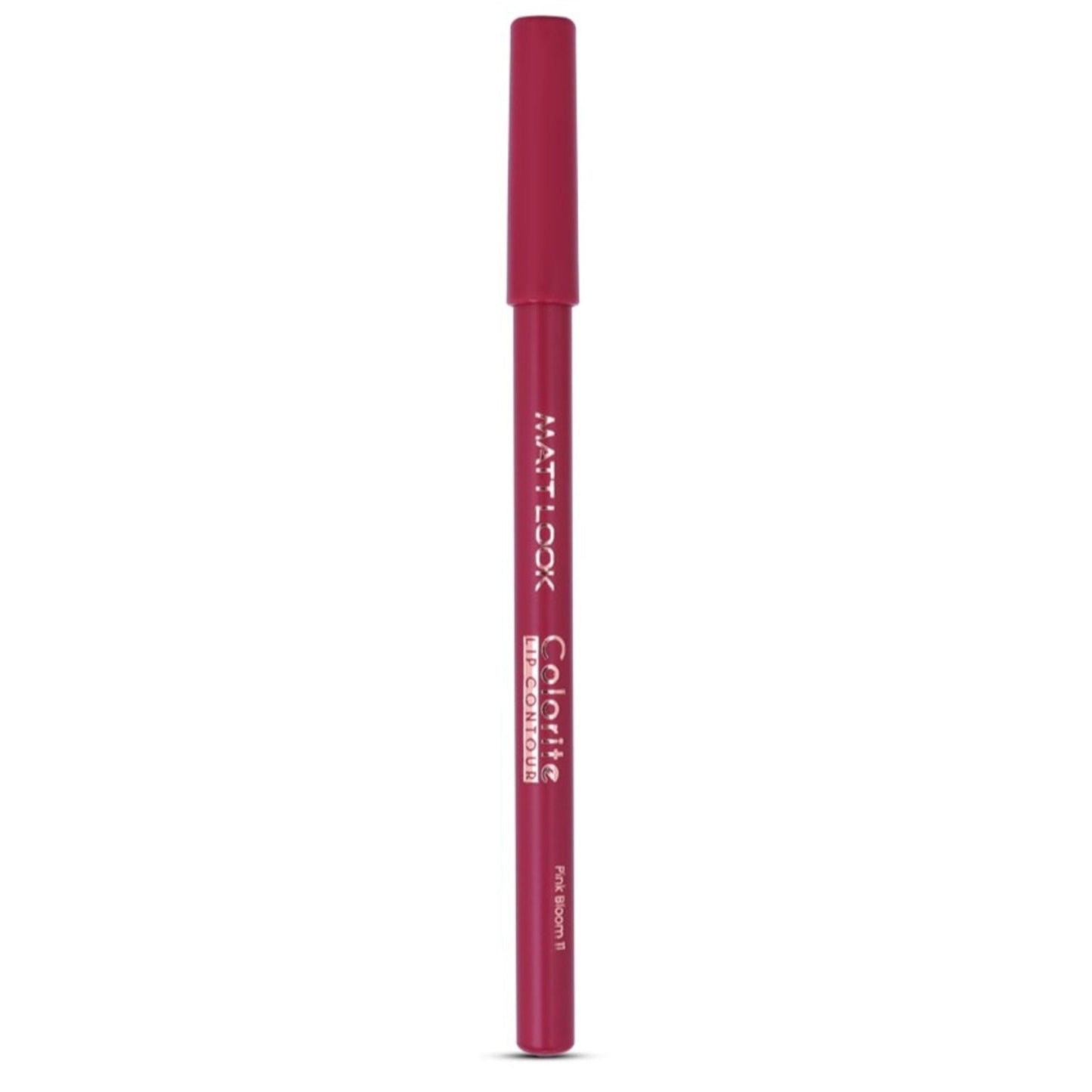 Matt Look Colorite Lip Contour Professional Matte Lip Color Pencil - Pink Bloom 11 - Swadesiicart