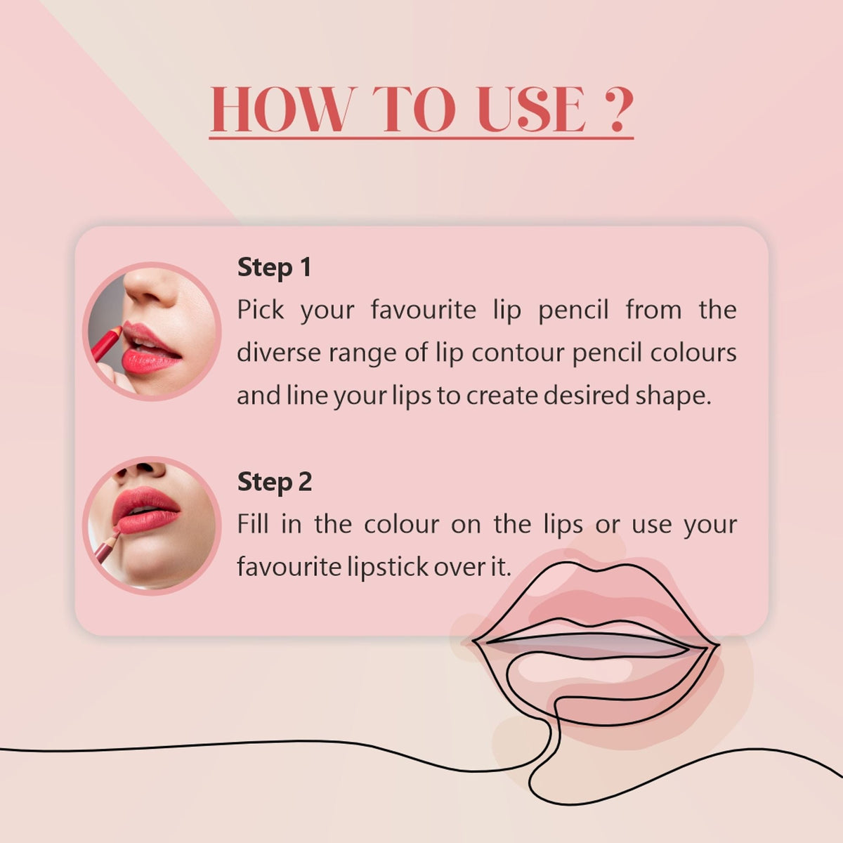 Matt Look Colorite Lip Contour Professional Matte Lip Color Pencil - Sizzling Red 17