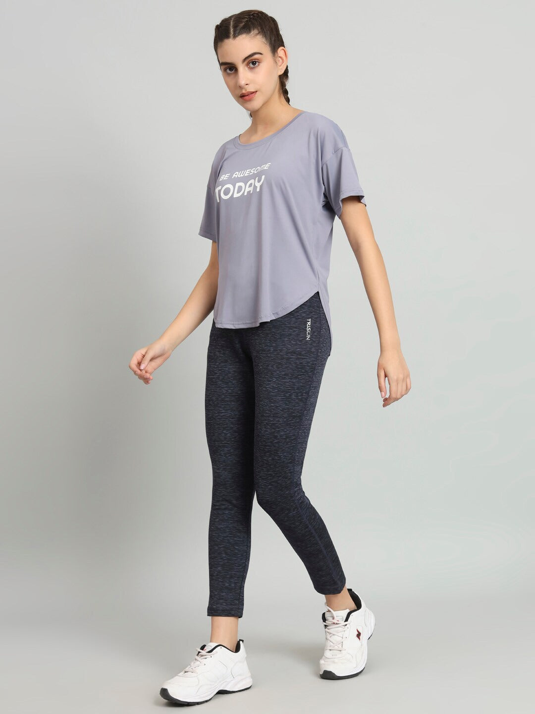 MKH Typography Printed Relaxed Fit Dri-Fit T-shirt - Swadesiicart