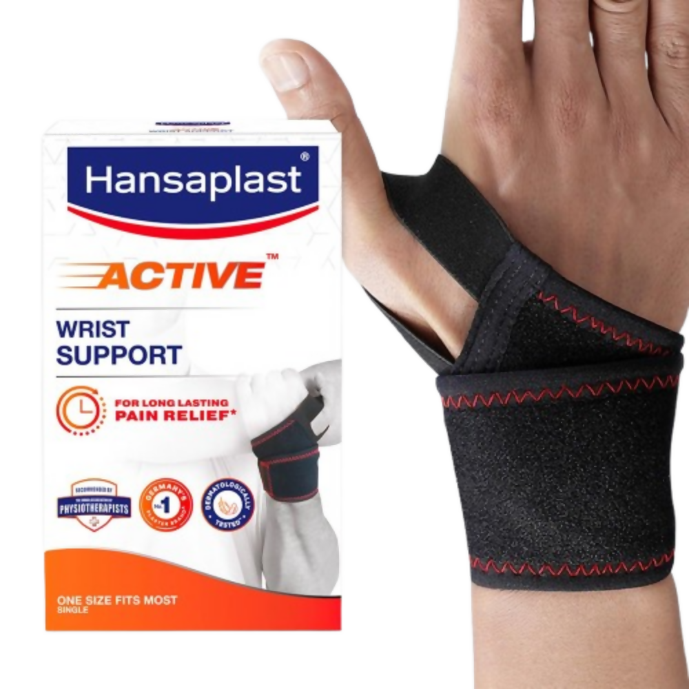 Hansaplast Active Wrist Support for Men & Women | Swadesiicart