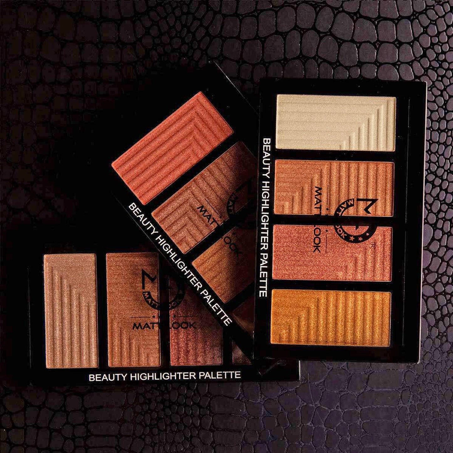 Matt Look Beauty Highlighter Palette - Sun and Sand - Swadesiicart