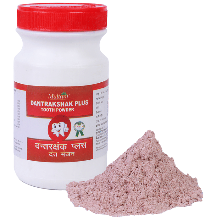 Multani Dantrakshak Plus Tooth Powder | Swadesiicart