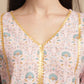 Kalini Floral Printed Empire Gotta Patti Pure Cotton Kurta With Sharara & Dupatta | Swadesiicart