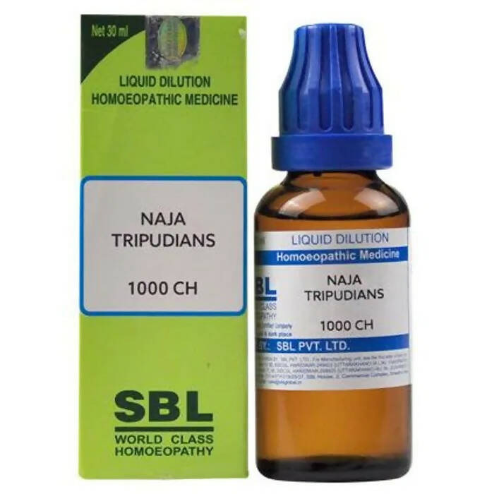 SBL Homeopathy Naja Tripudians Dilution | Swadesiicart