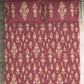 SPACES Aurum Red Ethnic Motifs Pure Cotton 140 TC Queen Bedsheet with 2 Pillow Covers - Swadesiicart