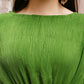 Green Crush Plain Top with Matching Bottom - Eesha - Swadesiicart
